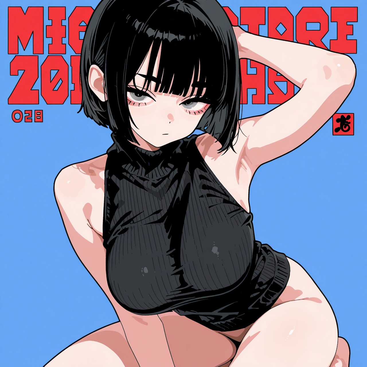 minchi,  simple drawing,  oekaki on Tensor.Art