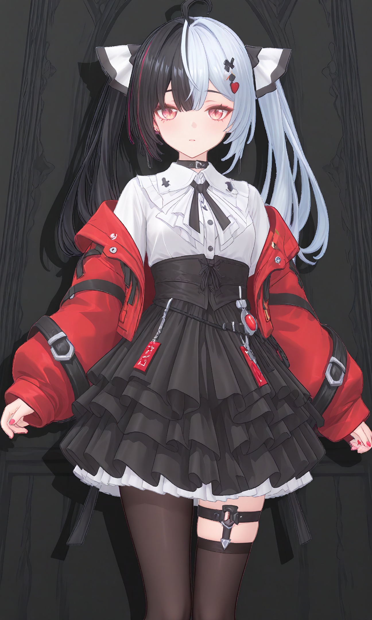 Lacrimosa(MQ/Neverness to Everness),  two tone hair by MasterQ on Tensor.Art