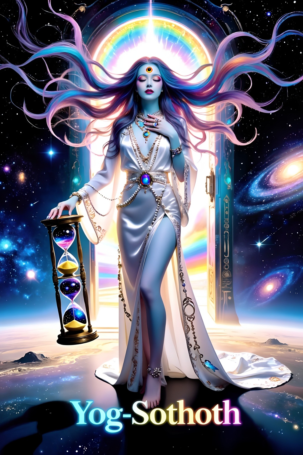 Top quality. Inspiration: Yog-Sothoth,  the One Who Unifies All Things. This image depicts Yog-Sothoth,  the alien deity w...