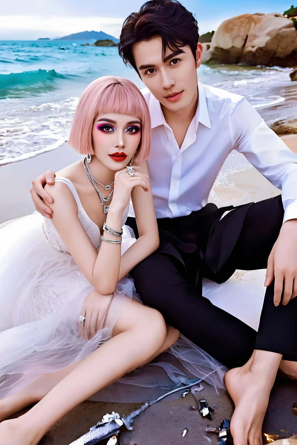 Superior quality,  ranked number one. Inspiration: Your eyes are wider than the sea,  The sunset kisses the waves on Tenso...
