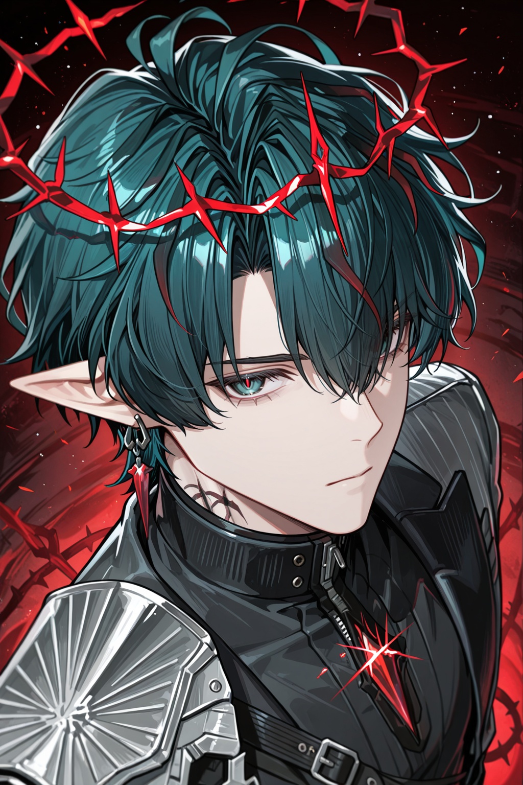 male focus,  1boy,  camille (arknights) on Tensor.Art