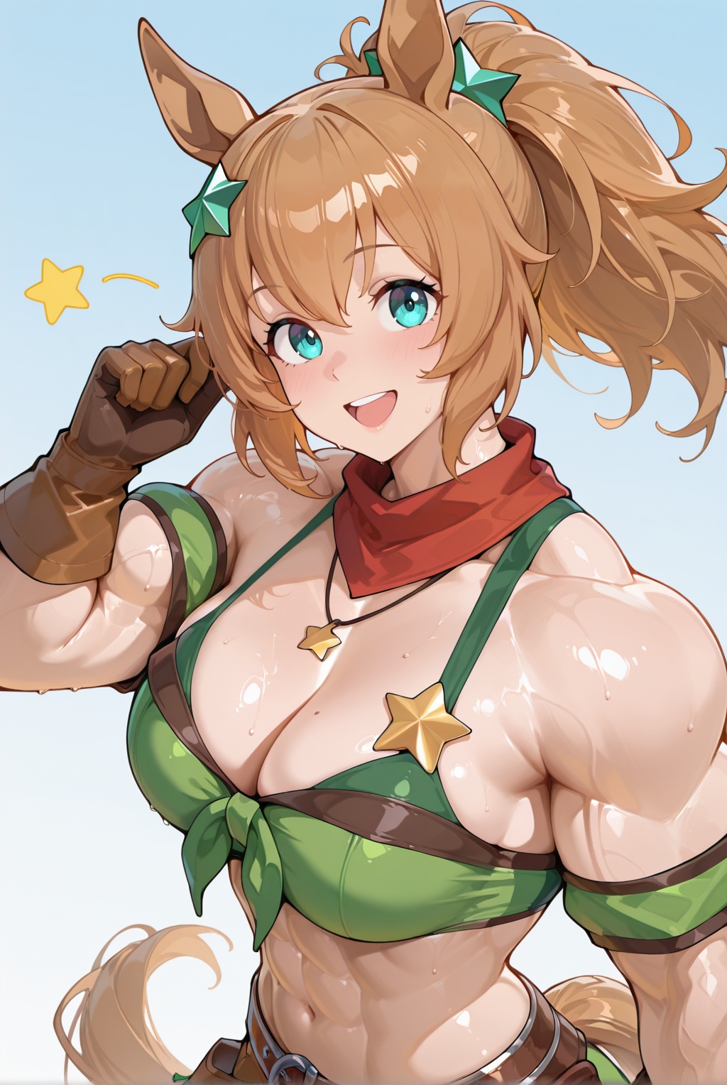masterpiece,  best quality,  taiki shuttle \(umamusume\) on Tensor.Art