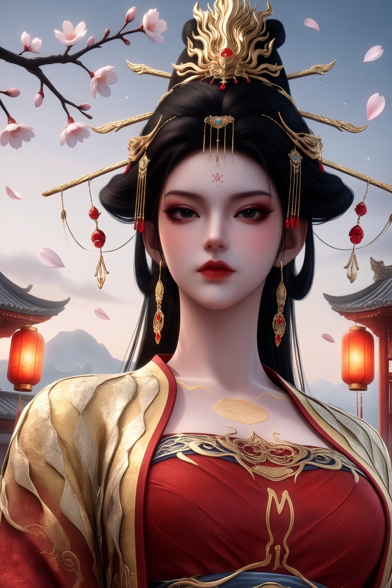 DY-huanghou,  1girl,  solo by 让AI更感性 on Tensor.Art