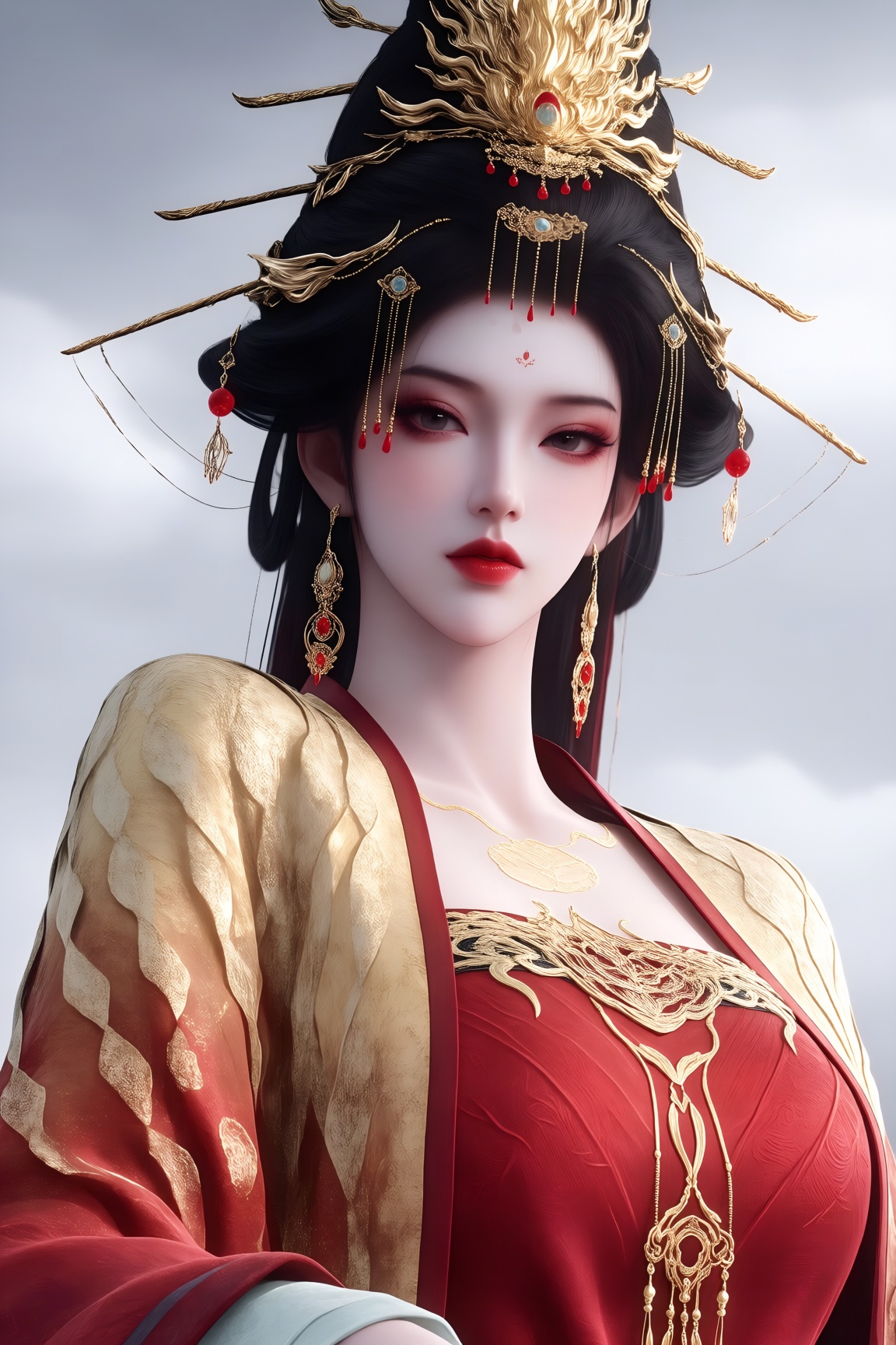 DY-huanghou,  1girl,  solo by 让AI更感性 on Tensor.Art