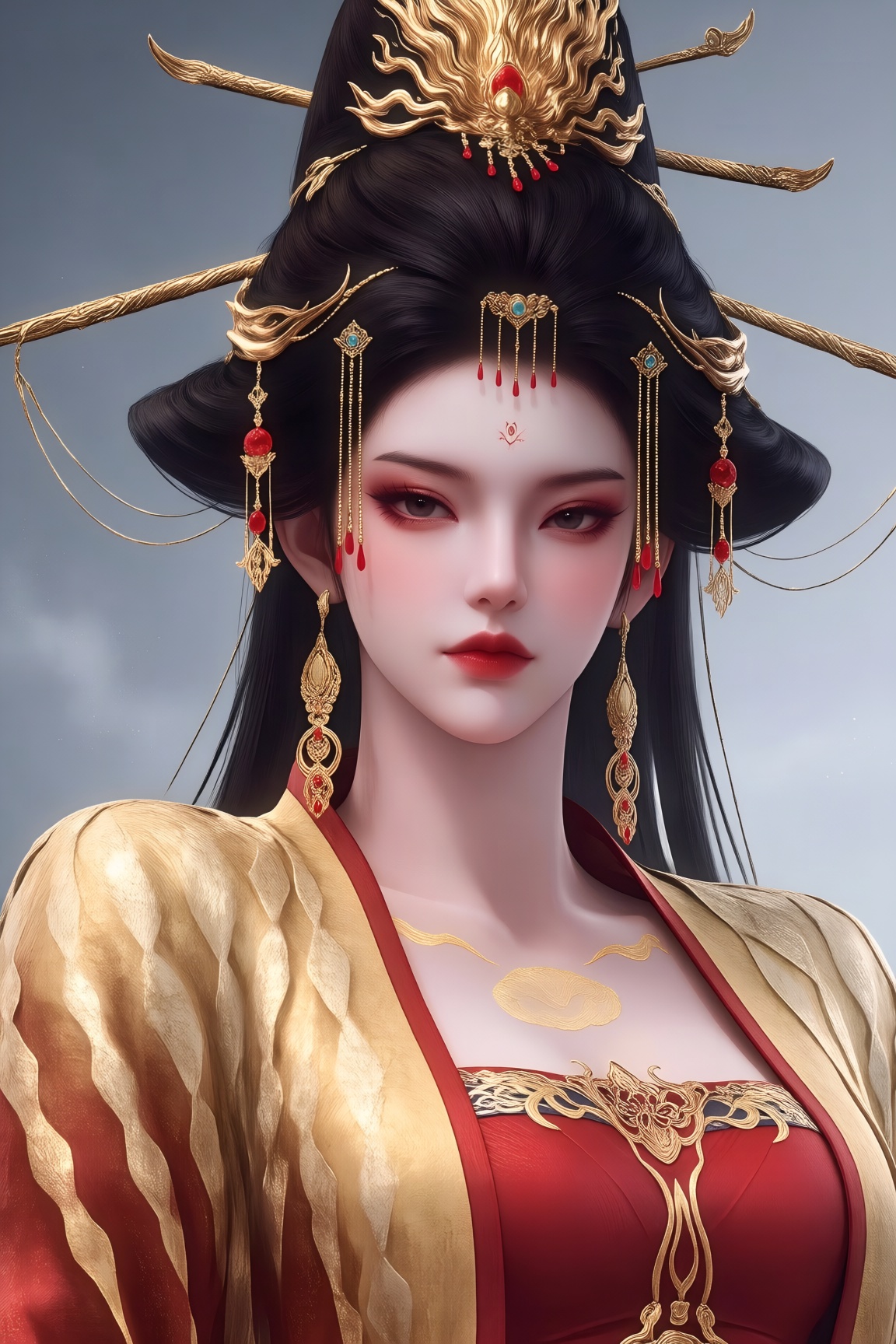 DY-huanghou,  1girl,  solo by 让AI更感性 on Tensor.Art
