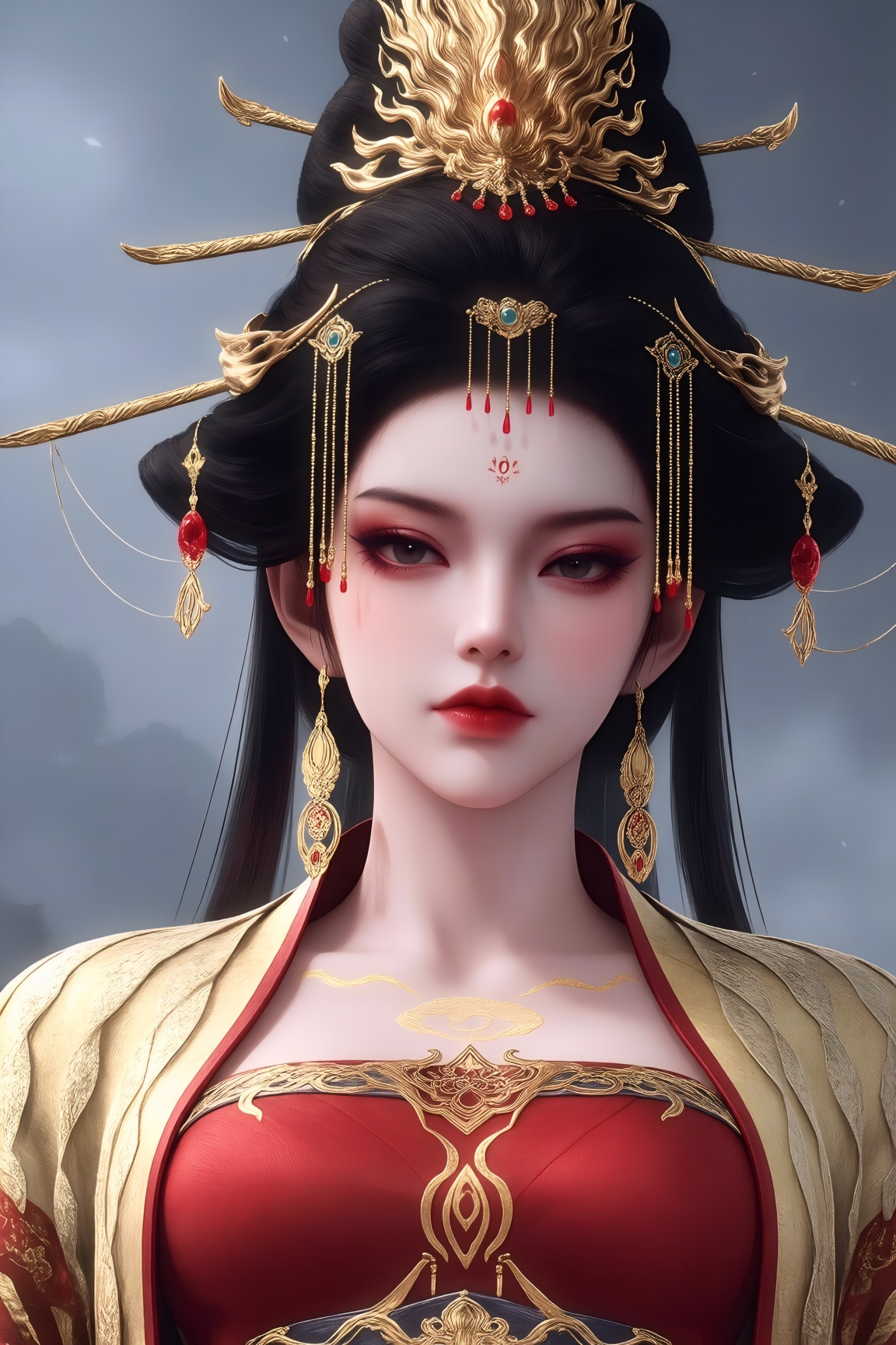 DY-huanghou,  1girl,  solo by 让AI更感性 on Tensor.Art