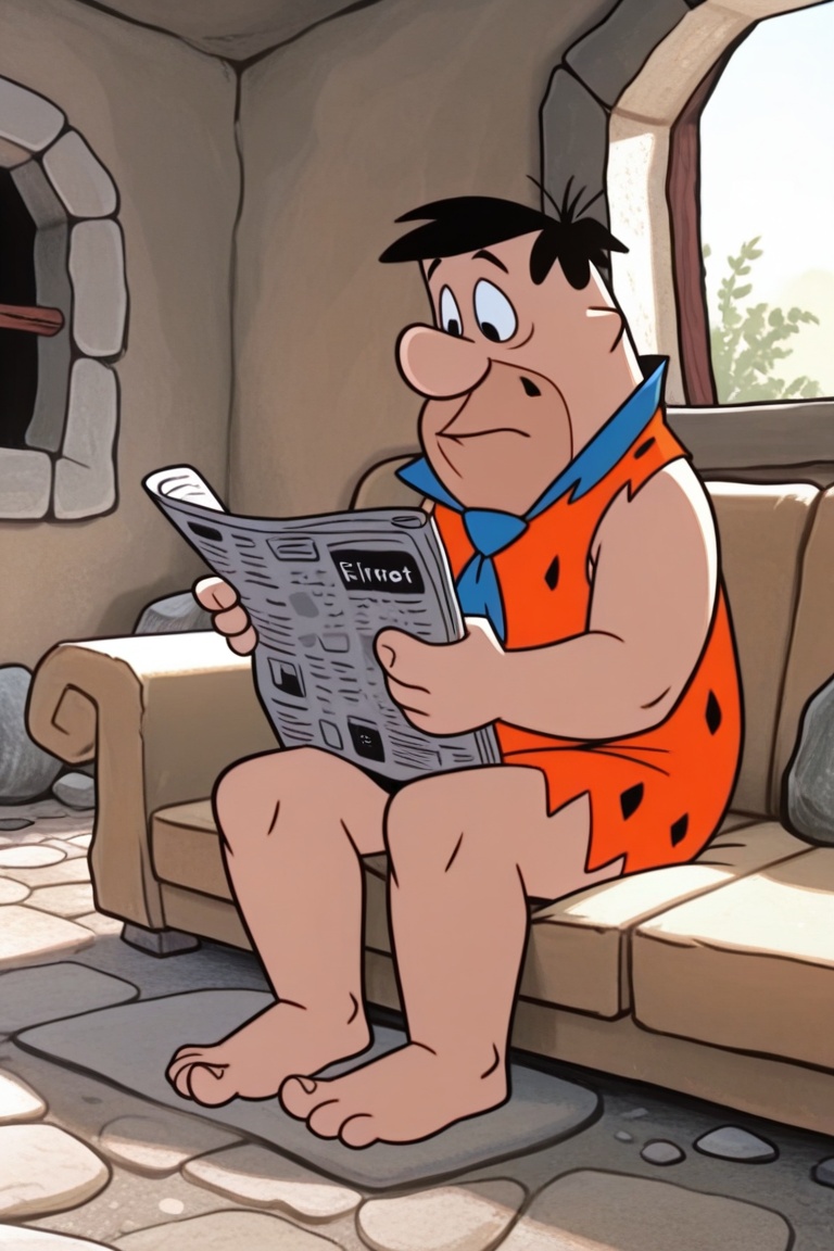 The Flinstones,  Fred Flintstone,  1boy on Tensor.Art