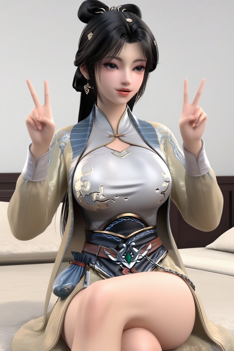 韩湘绣 by 豆芽ai on Tensor.Art