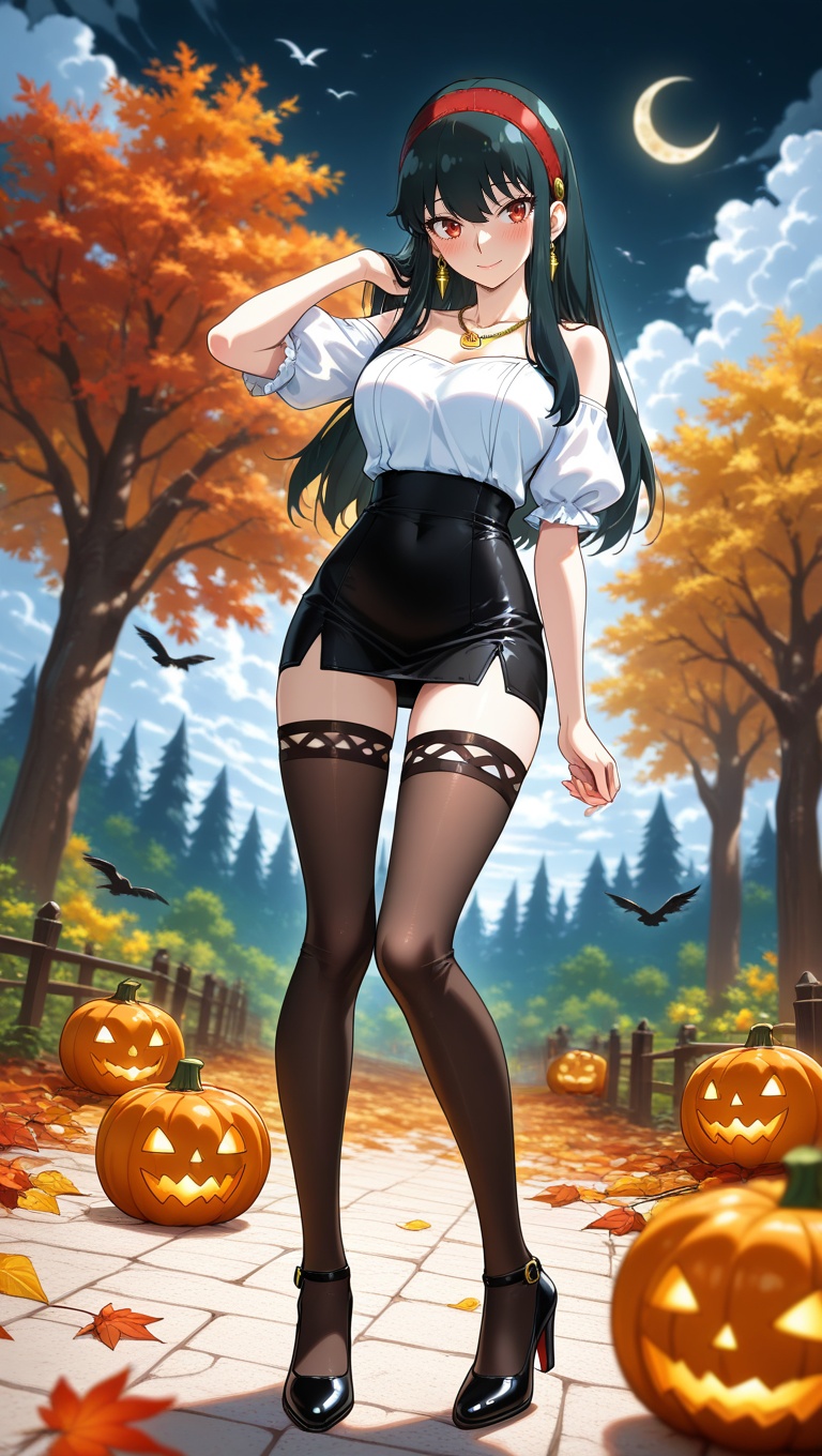 1girl,  yor briar from spy x family,  black hair on Tensor.Art