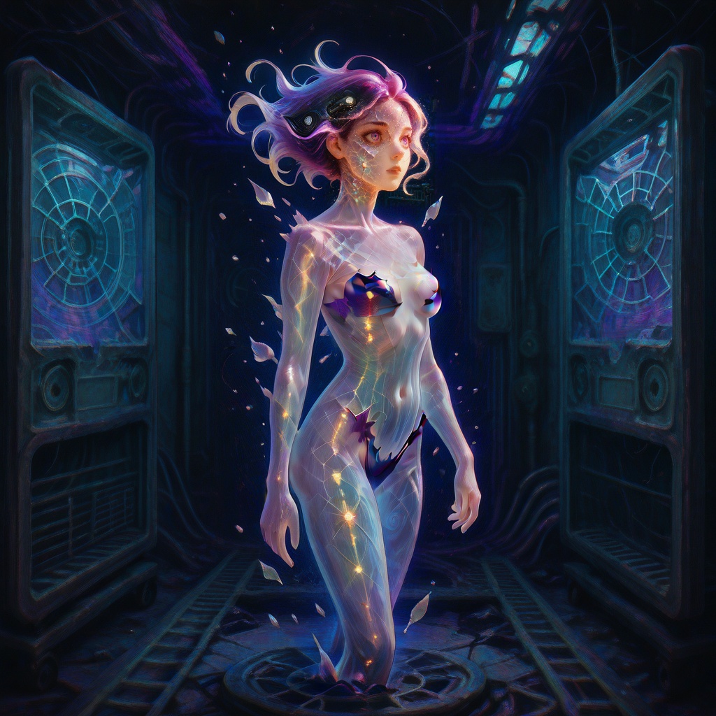 Quantum Fractal Expressionism,  Quantum Fractal Expressionism,  Quantum Fractal Expressionism on Tensor.Art