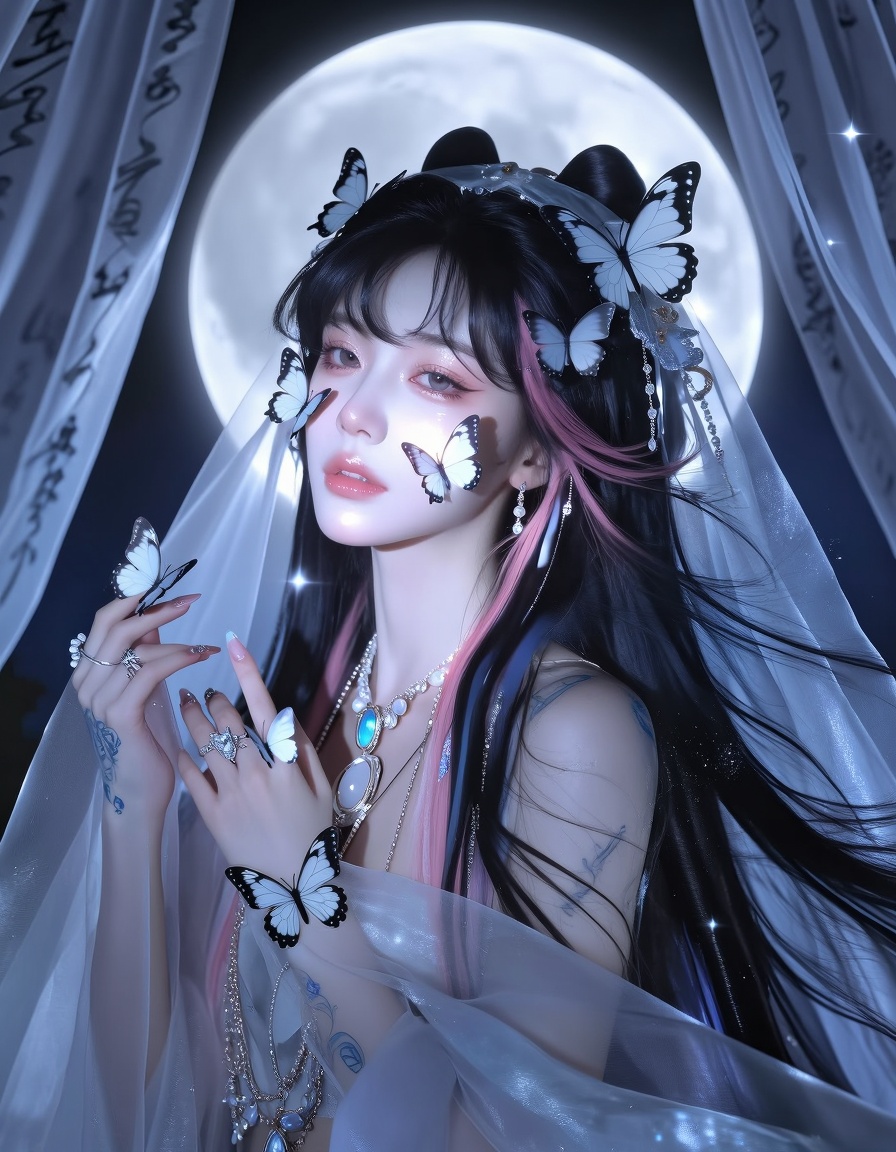 solo,  close mouth. ((random pose)). 1girl,  long hair on Tensor.Art