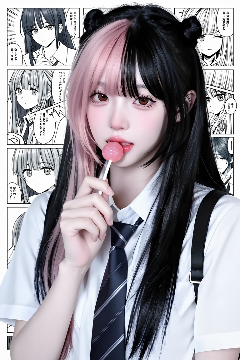 solo,  close mouth. ((random pose)). 1girl,  pale skin on Tensor.Art
