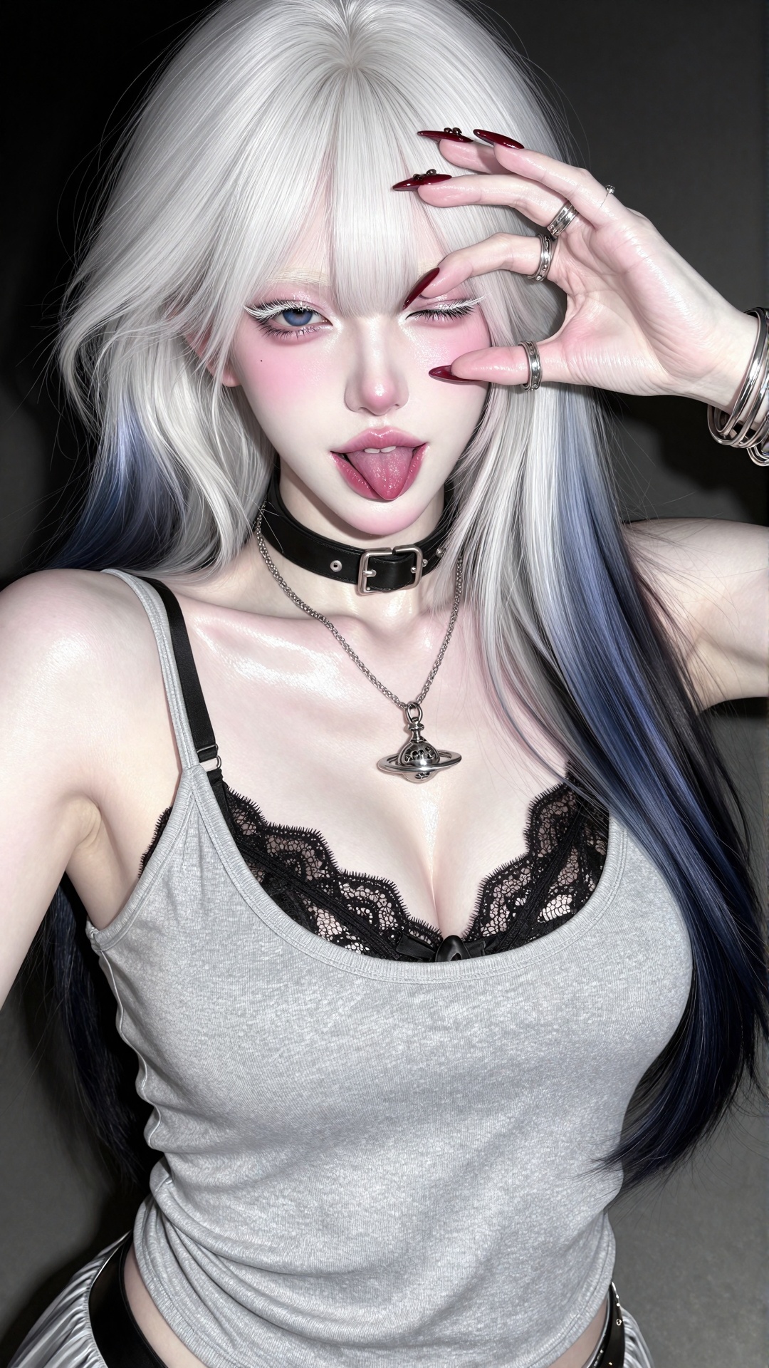 CHARACTER: 1girl,  solo,  pale skin on Tensor.Art