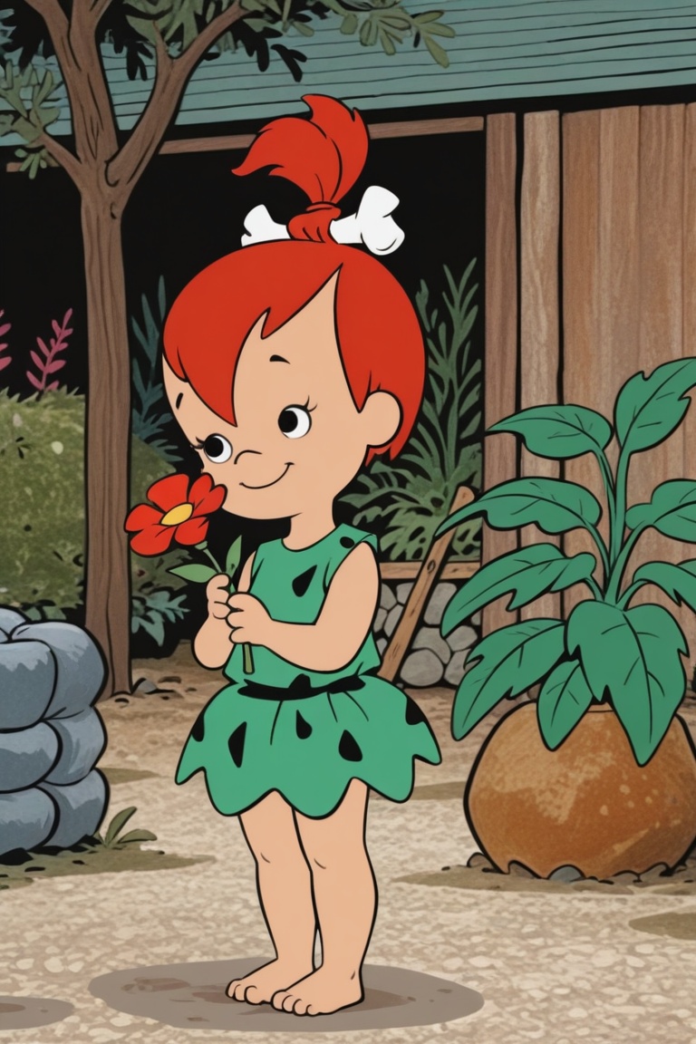 The Flinstones,  Pebbles Flintstone,  1girl on Tensor.Art