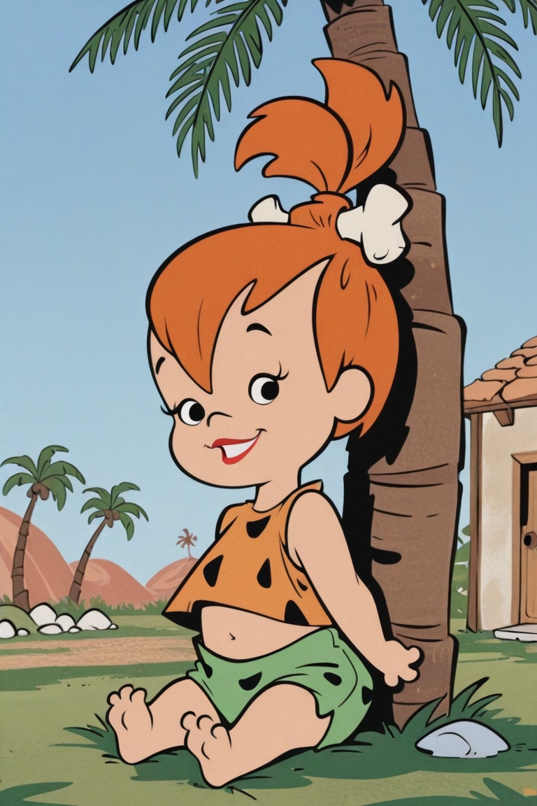 The Flinstones,  Pebbles Flintstone,  1girl on Tensor.Art