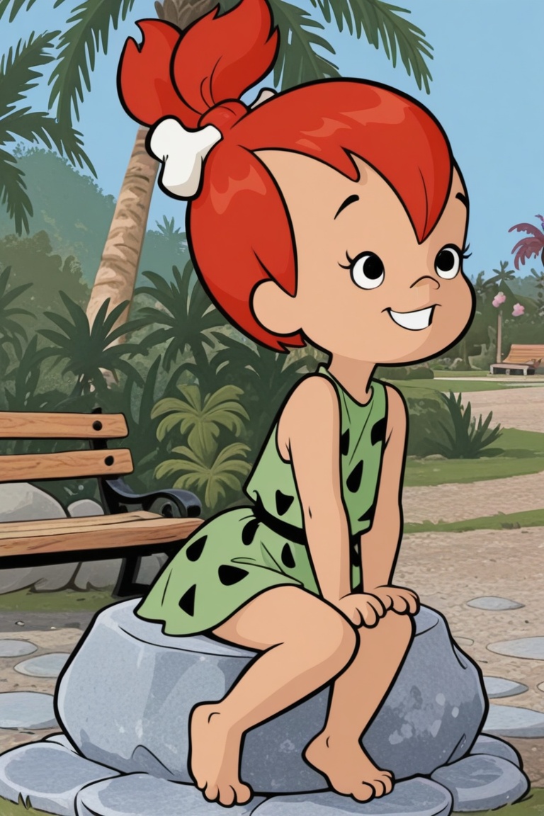 The Flinstones,  Pebbles Flintstone,  1girl on Tensor.Art