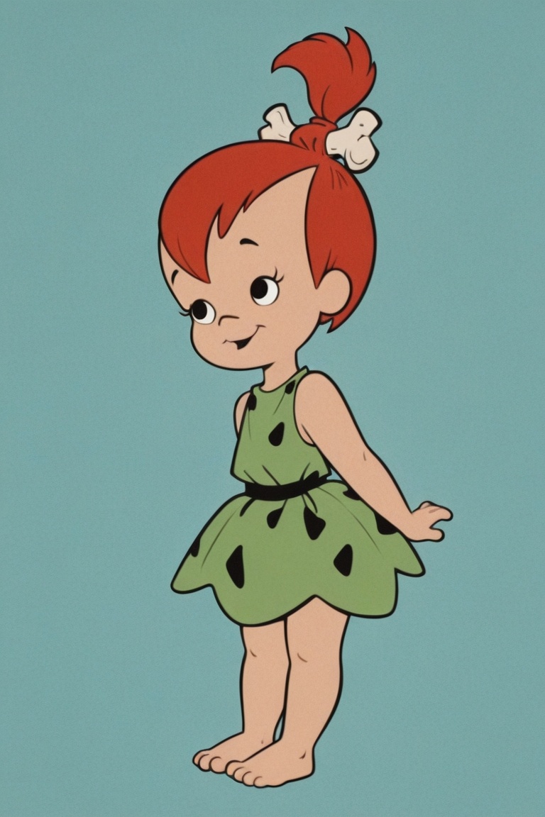 The Flinstones,  Pebbles Flintstone,  1girl on Tensor.Art