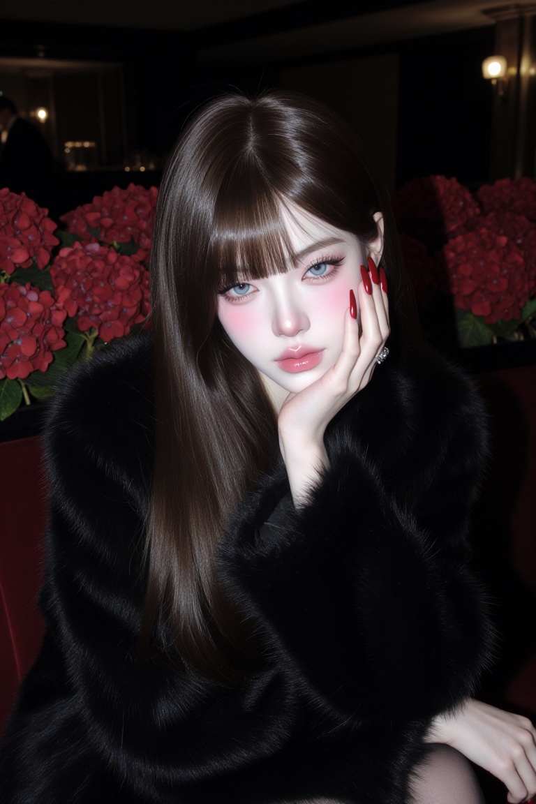 one woman,  *****,  ultra beautiful doll-like girl on Tensor.Art