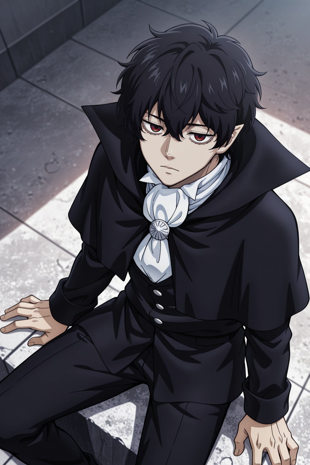 male focus,  1boy,  beelzebub \(shuumatsu no valkyrie\) on Tensor.Art