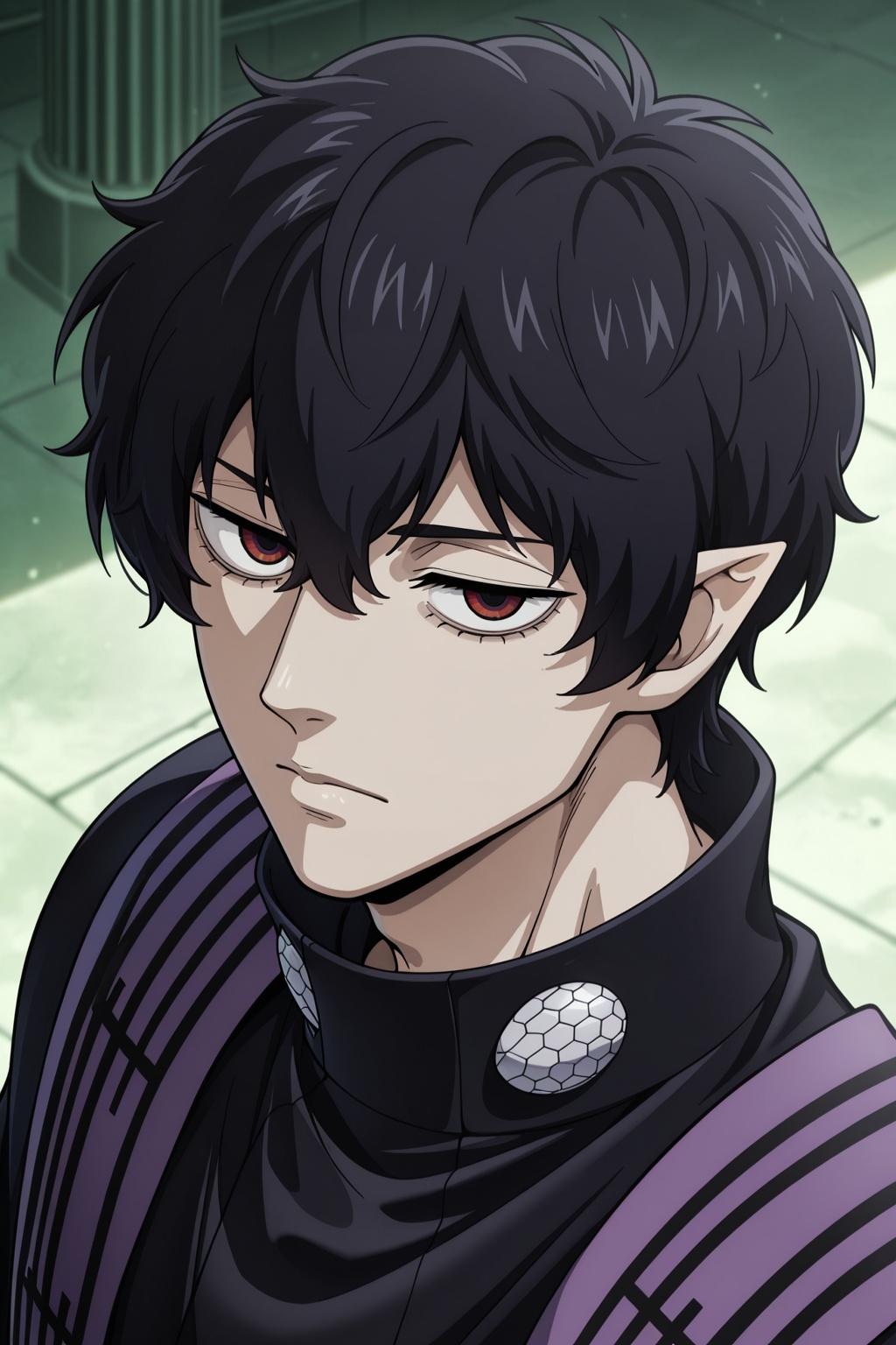 male focus,  1boy,  beelzebub \(shuumatsu no valkyrie\) on Tensor.Art