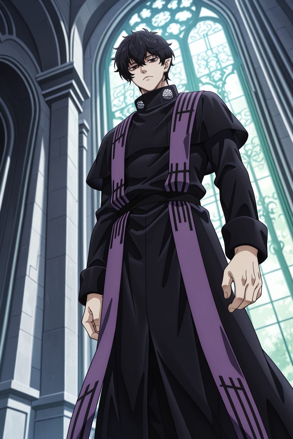 male focus,  1boy,  beelzebub \(shuumatsu no valkyrie\) on Tensor.Art
