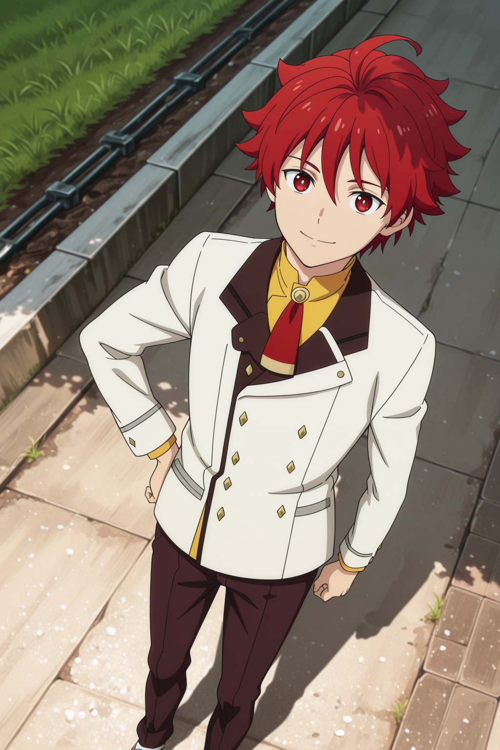 male focus,  1boy,  minami kyoya on Tensor.Art
