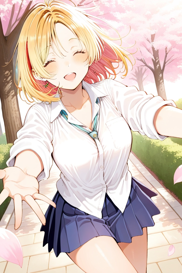 1girl,  medium hair,  himecut on Tensor.Art