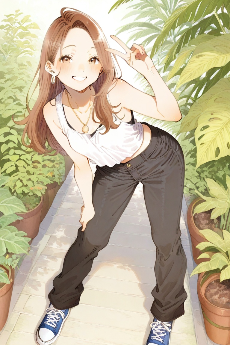 1girl,  solo,  long hair on Tensor.Art
