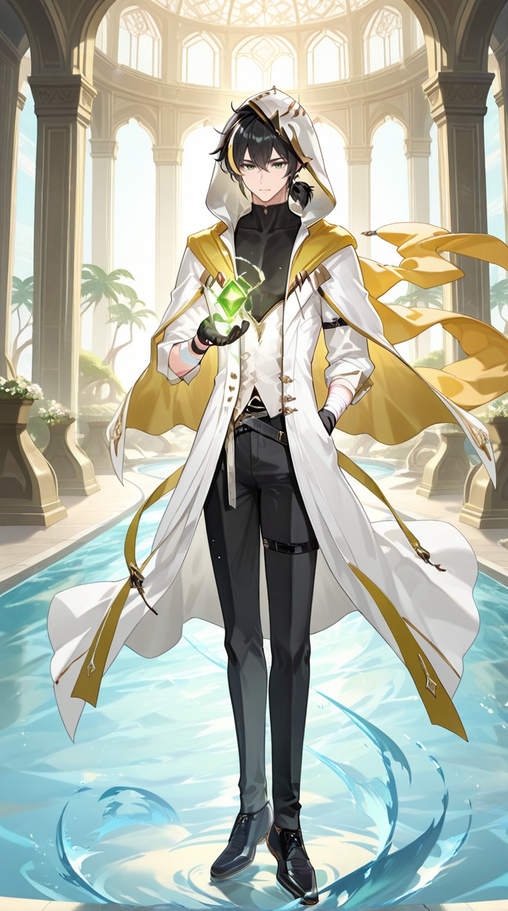 du,  1boy,  solo on Tensor.Art