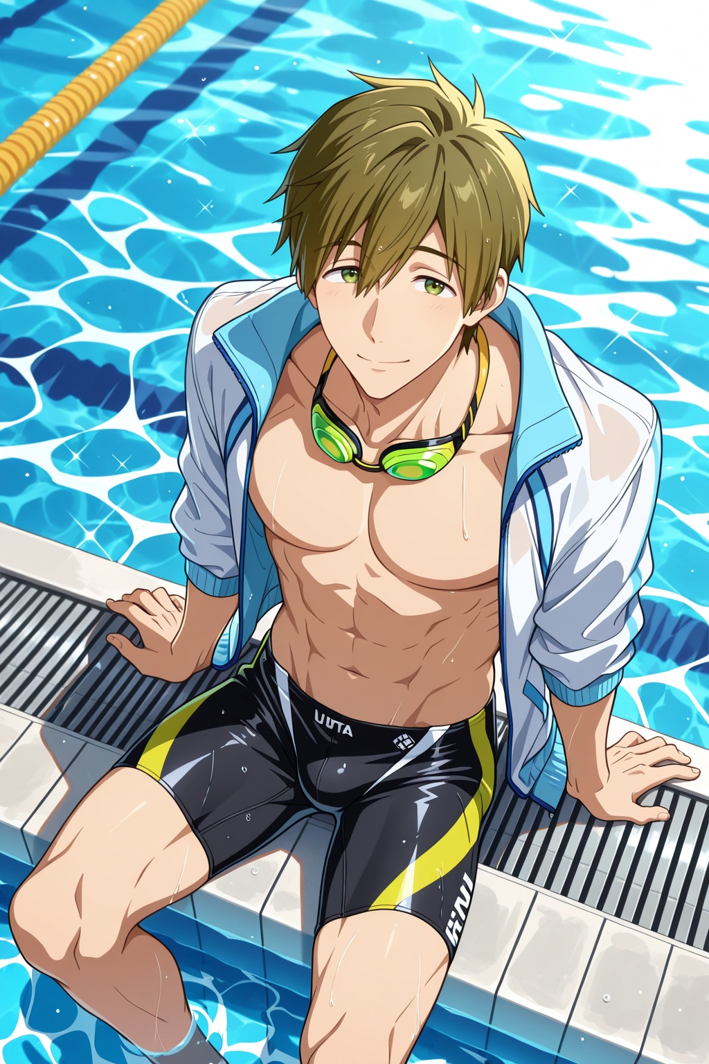 male focus,  1boy,  tachibana makoto on Tensor.Art