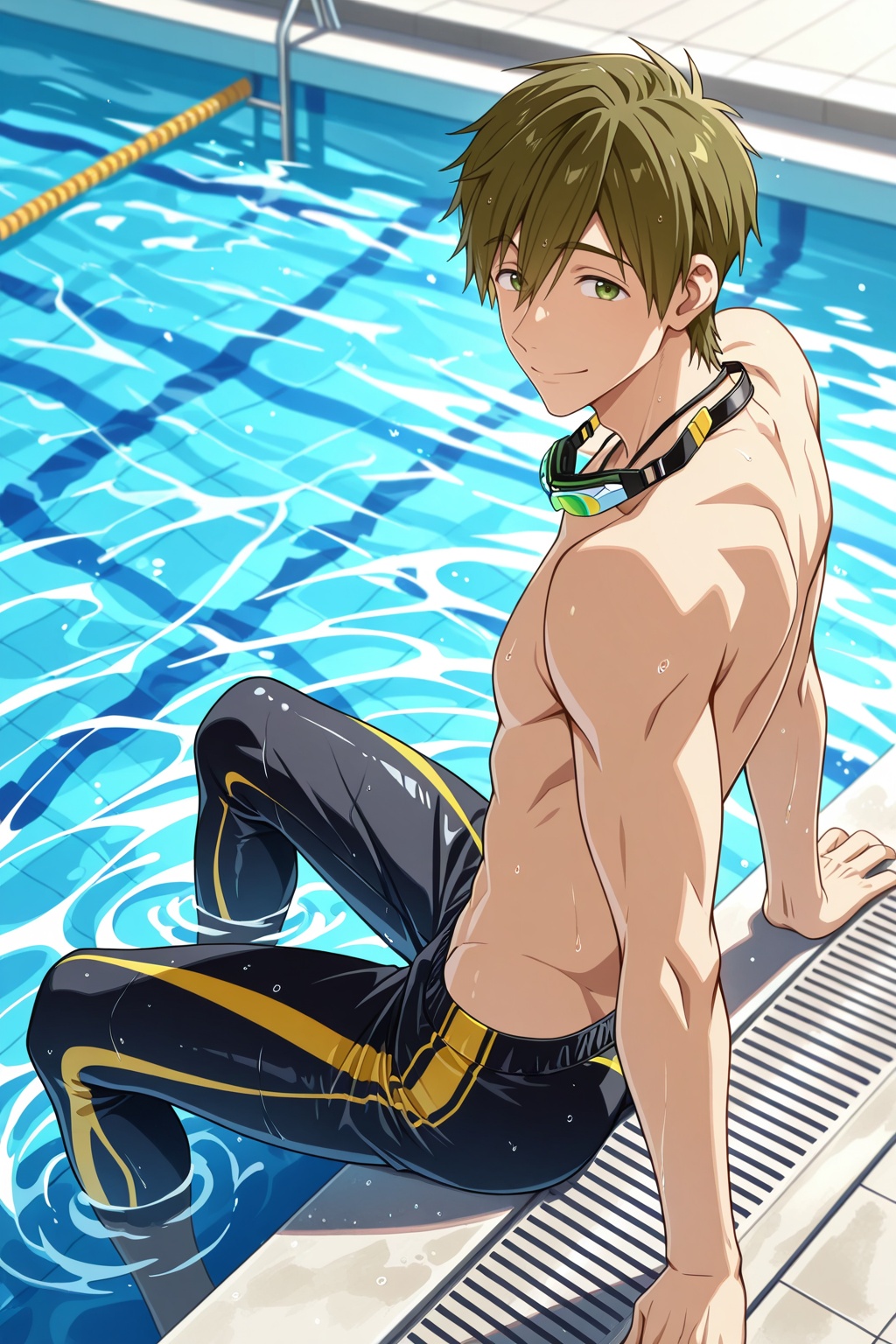 male focus,  1boy,  tachibana makoto on Tensor.Art