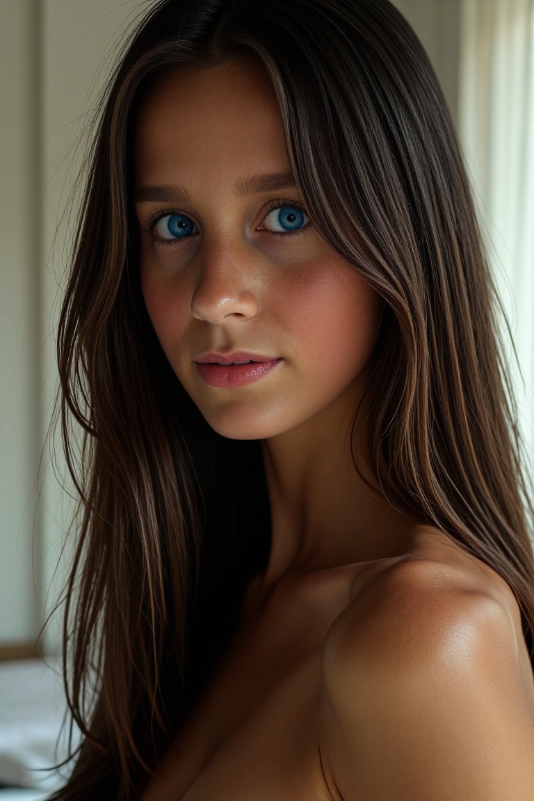 Cinematic photorealistic close-up portrait,  ultra realistic 8k RAW photo,  { "Subject": "JuliModel on Tensor.Art