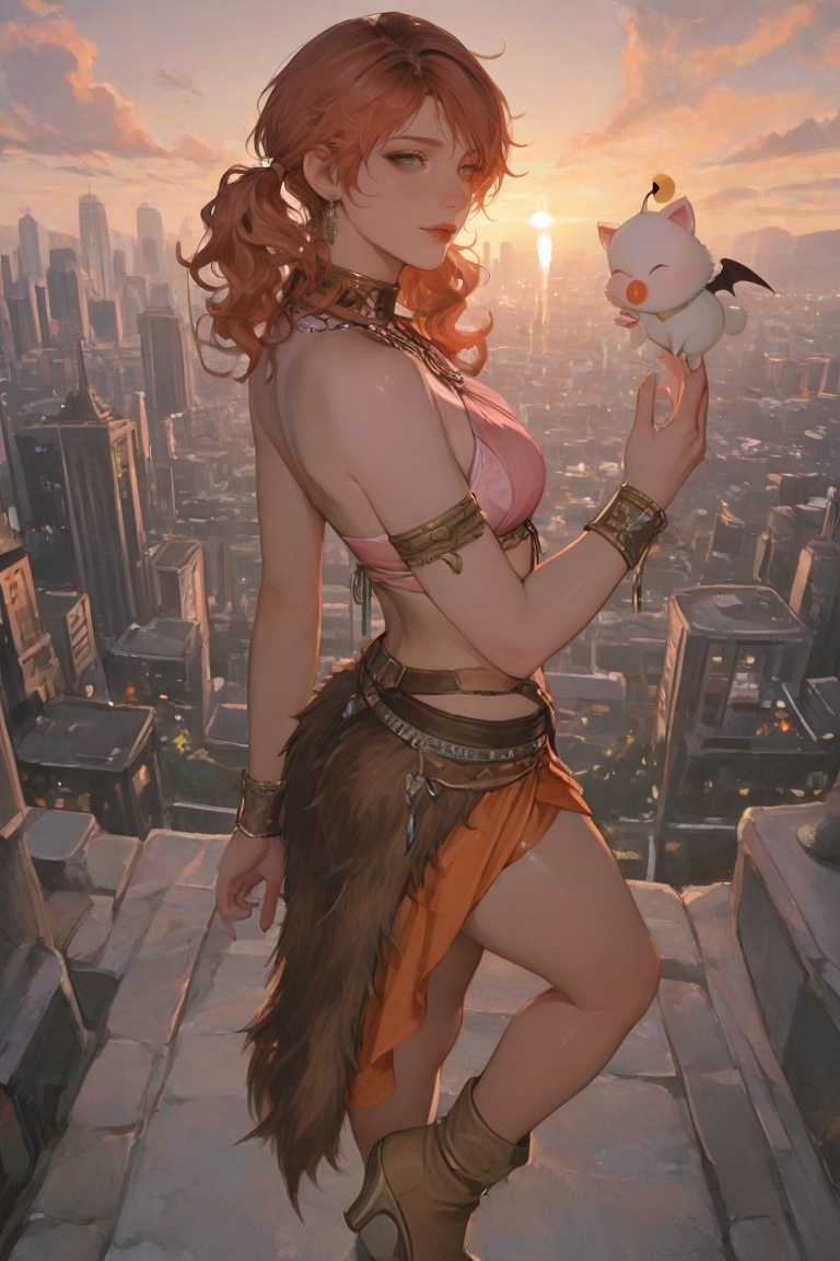 1girl,  solo,  Oerba Dia Vanille on Tensor.Art