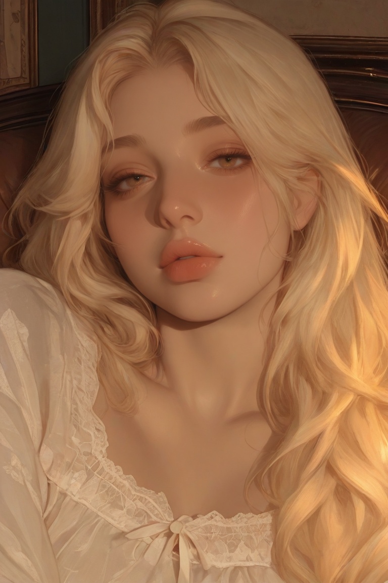 1girl,  pretty,  blonde on Tensor.Art