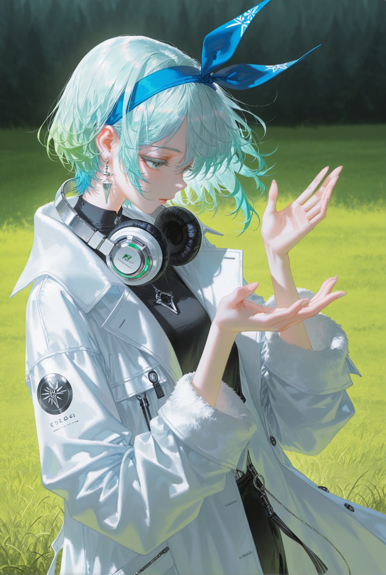 1 girl,  solo,  young woman by 枫林 on Tensor.Art