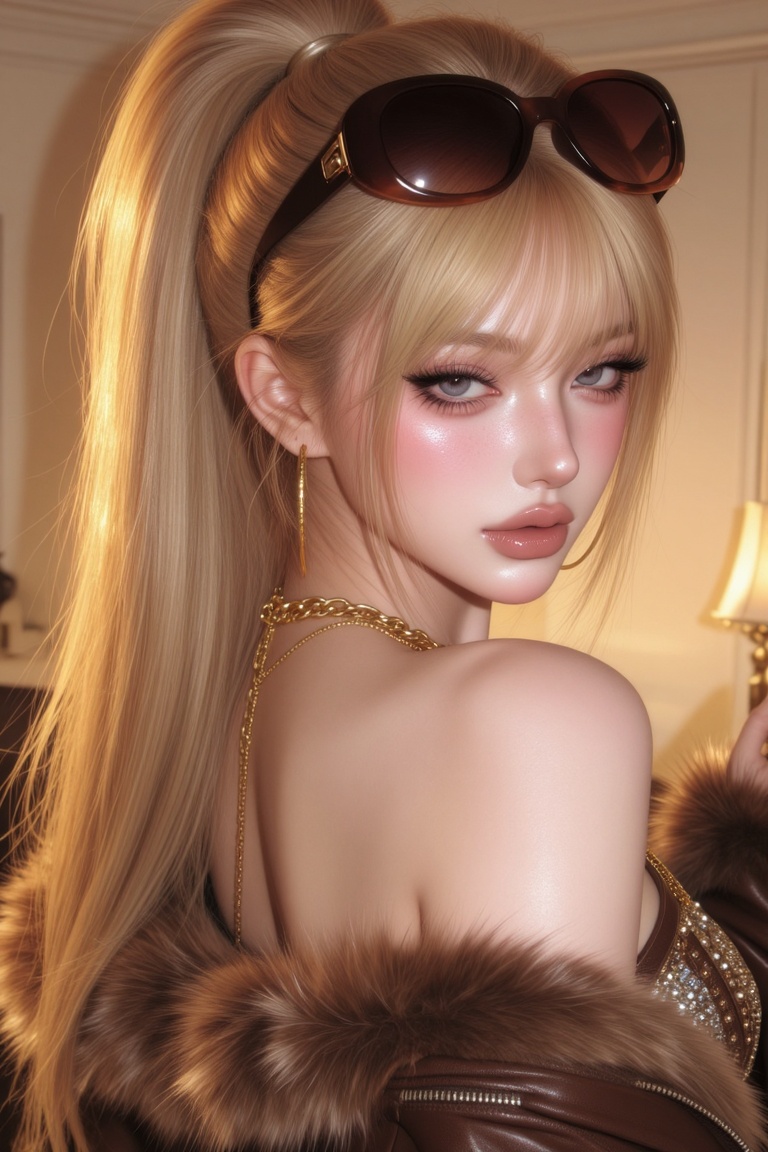 1female,  pale luminous skin,  grey-blue eyes on Tensor.Art