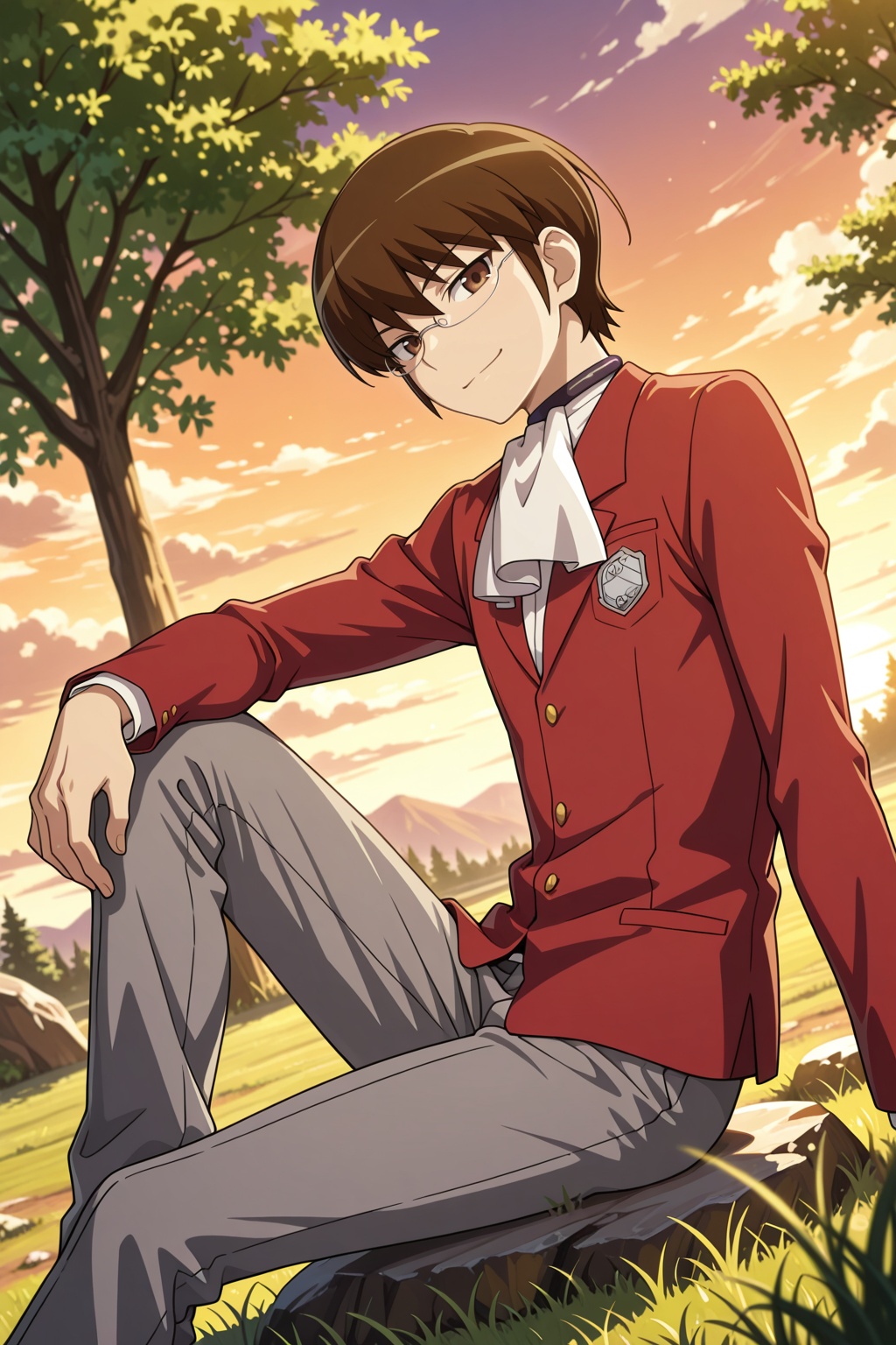 male focus,  1boy,  katsuragi keima on Tensor.Art