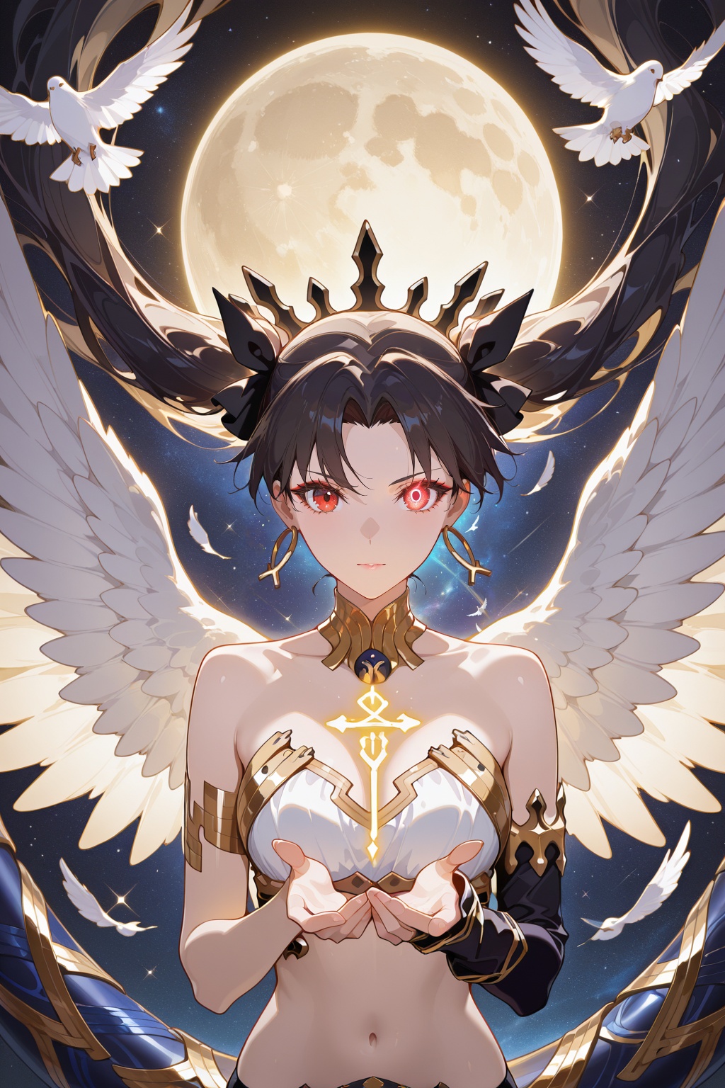 ishtar \(fate\),  1girl,  heavenly boat maanna on Tensor.Art