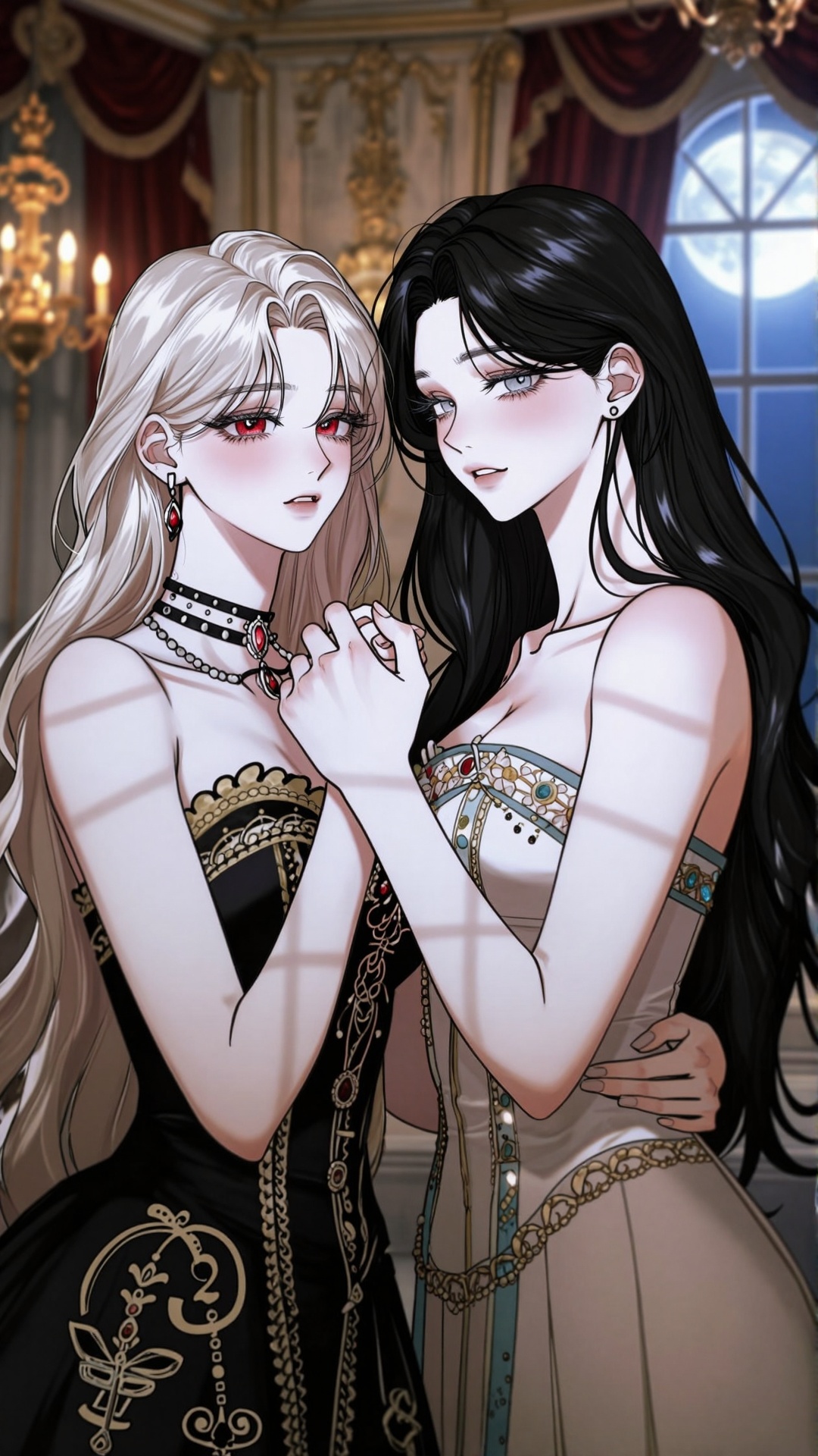 ((2girls,  female focus,  couple)) on Tensor.Art
