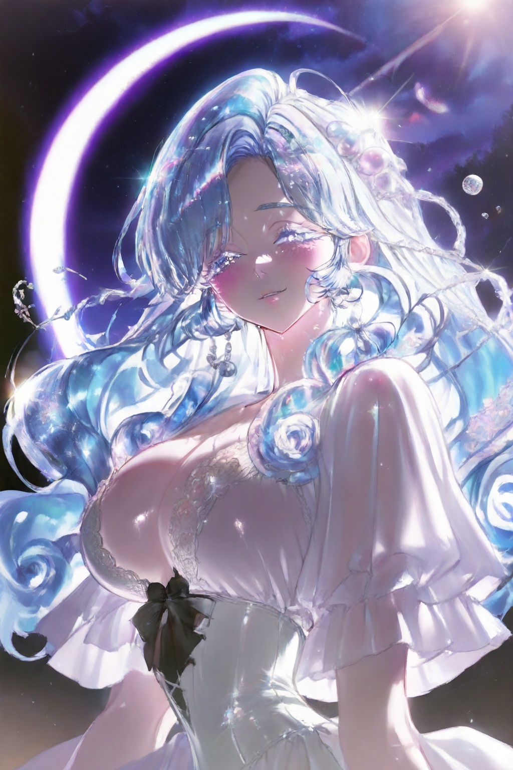 ((LARGE BREASTS)),  ((cowboy shot)),  1 girl on Tensor.Art
