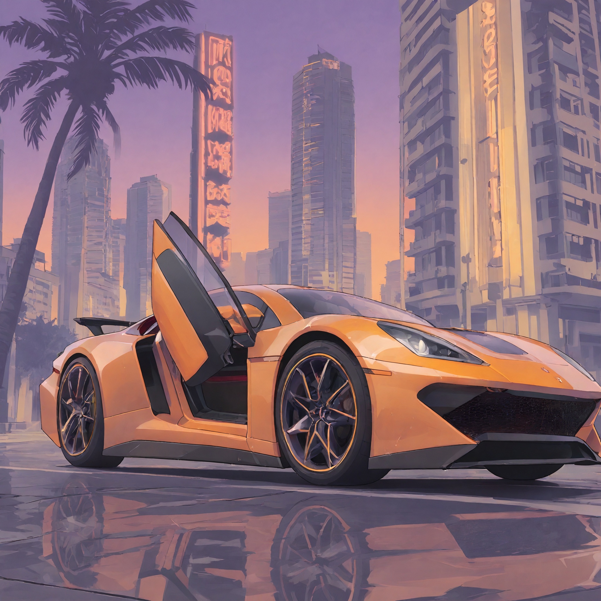 gtaVI-style,  no_humans,  vehicle on Tensor.Art