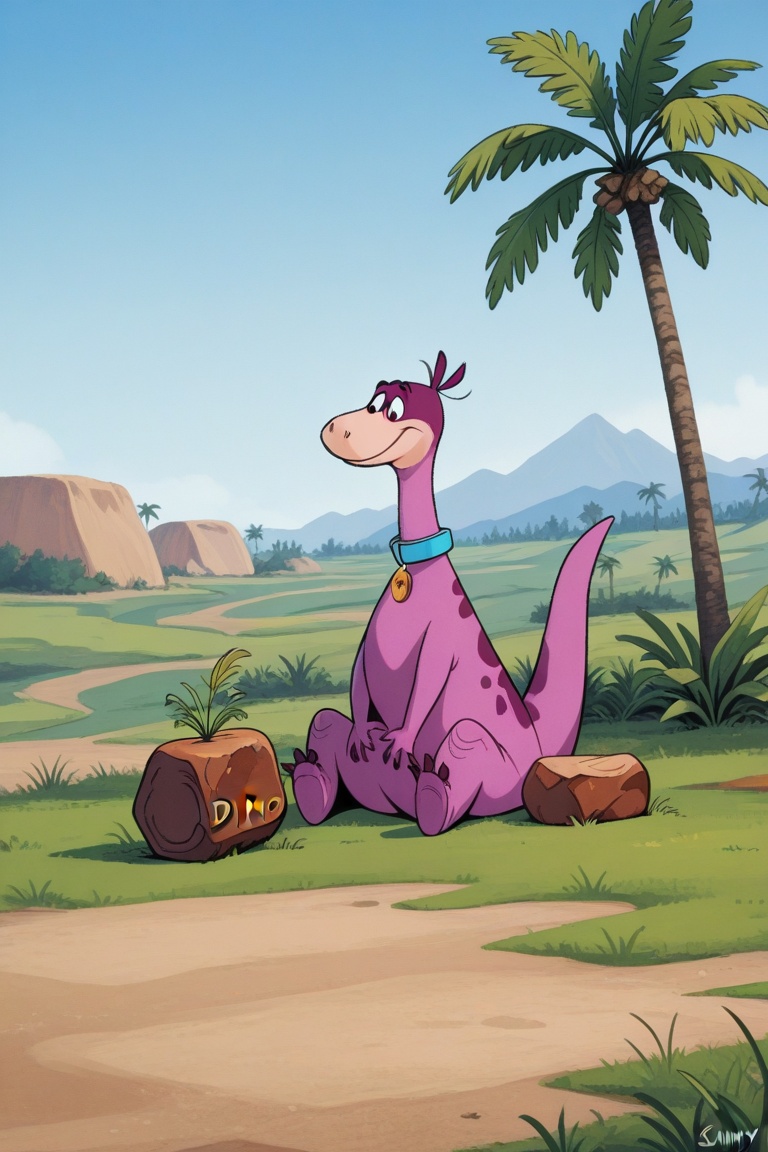 The Flinstones,  Dino,  dinosaur on Tensor.Art