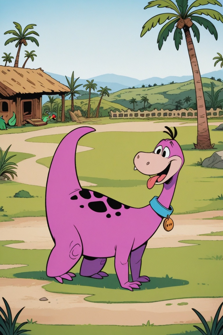 The Flinstones,  Dino,  dinosaur on Tensor.Art