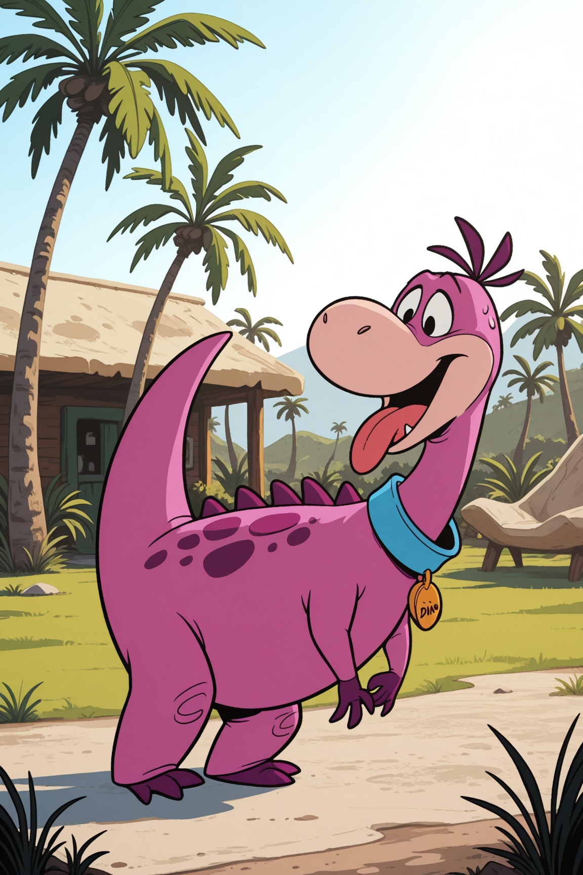 The Flinstones,  Dino,  dinosaur on Tensor.Art