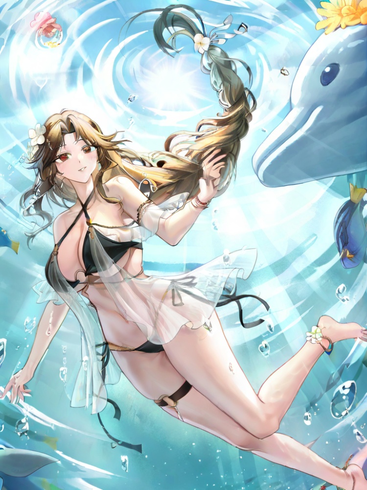 奥奇传说雷泳装 by 果核中的宇宙(大号) on Tensor.Art