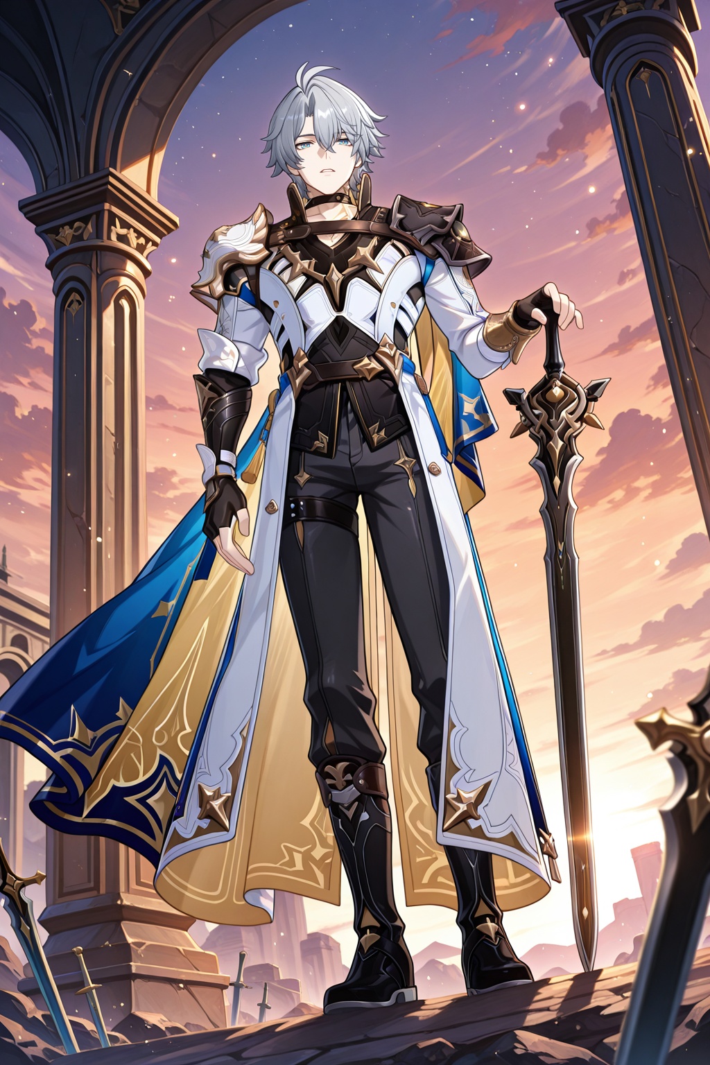 male focus,  1boy,  phainon \(honkai: star rail\) on Tensor.Art