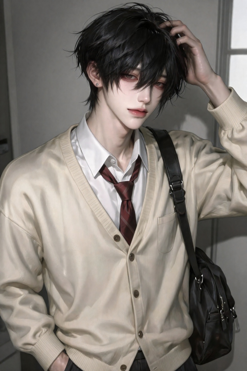 1boy,  solo,  handsome young male on Tensor.Art