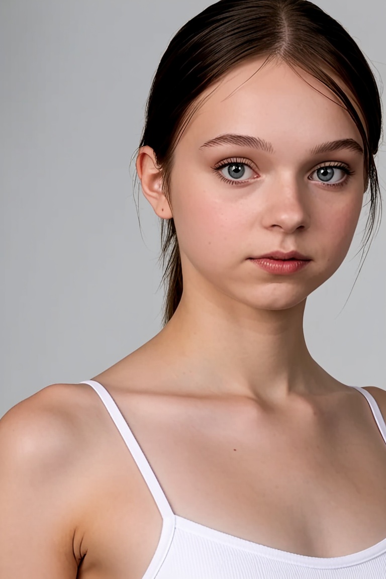 8k photograph of a girl model,  a young teenage girl,  slim on Tensor.Art