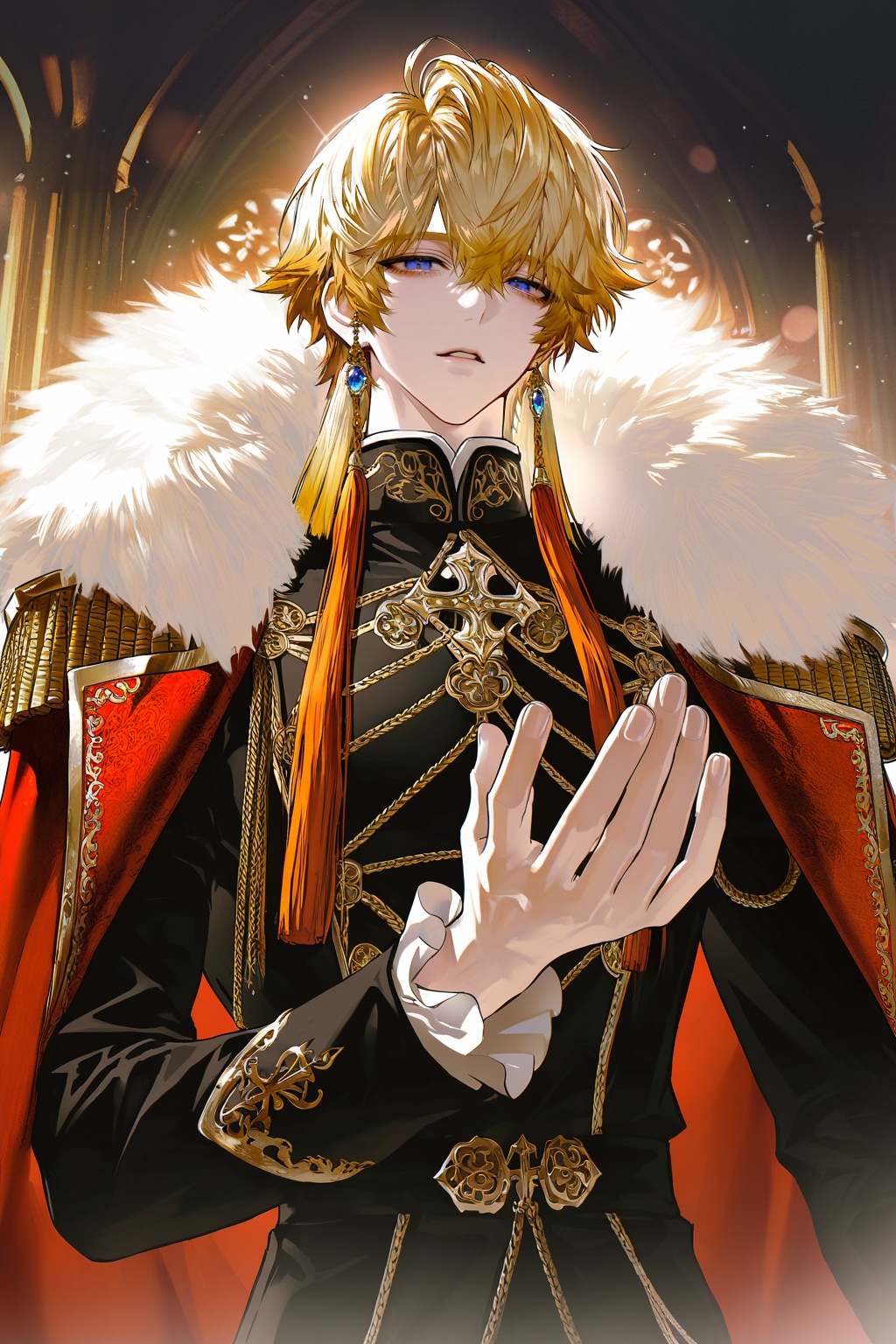 1boy,  solo,  handsome young prince on Tensor.Art
