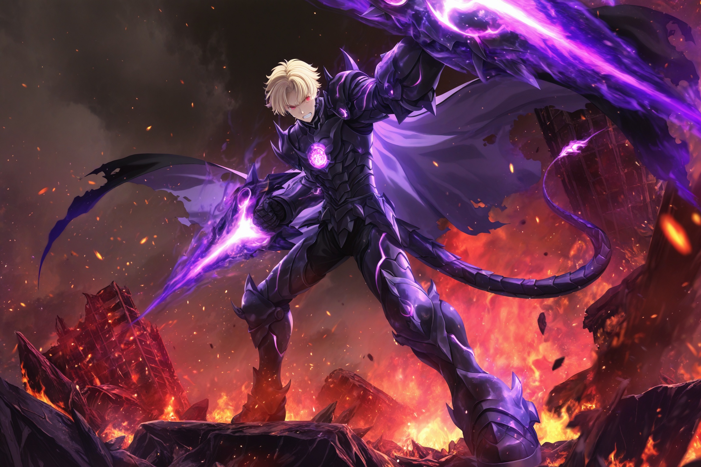 saji prison dragon armor,  saji absorption line,  saji genshirou on Tensor.Art